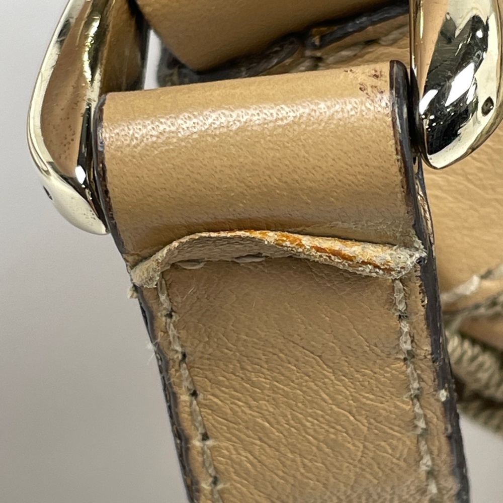 Gucci GG Pattern Abby Logo Diagonal Shoulder Bag GG Canvas Beige - Picture 4 of 6